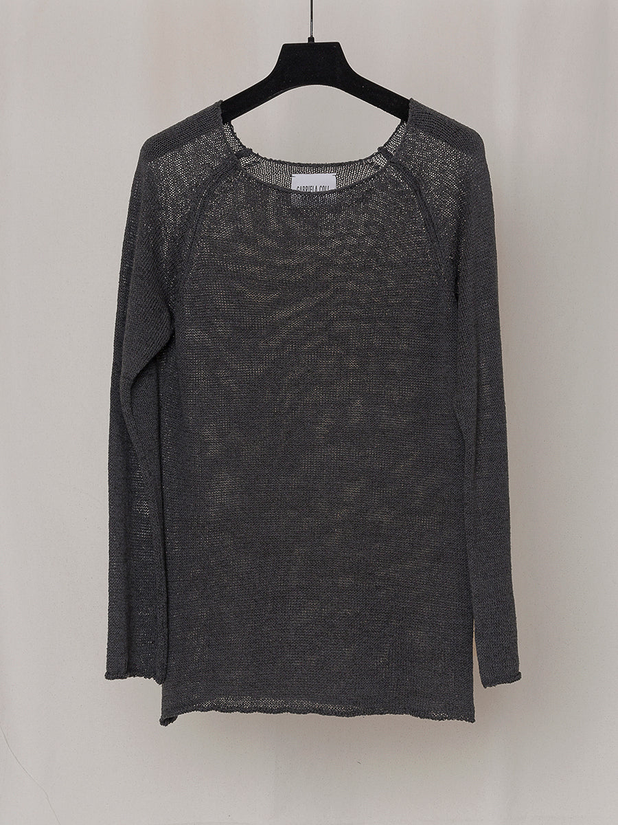 ARCHIVE NO.246 HEMP/SILK BLEND JUMPER