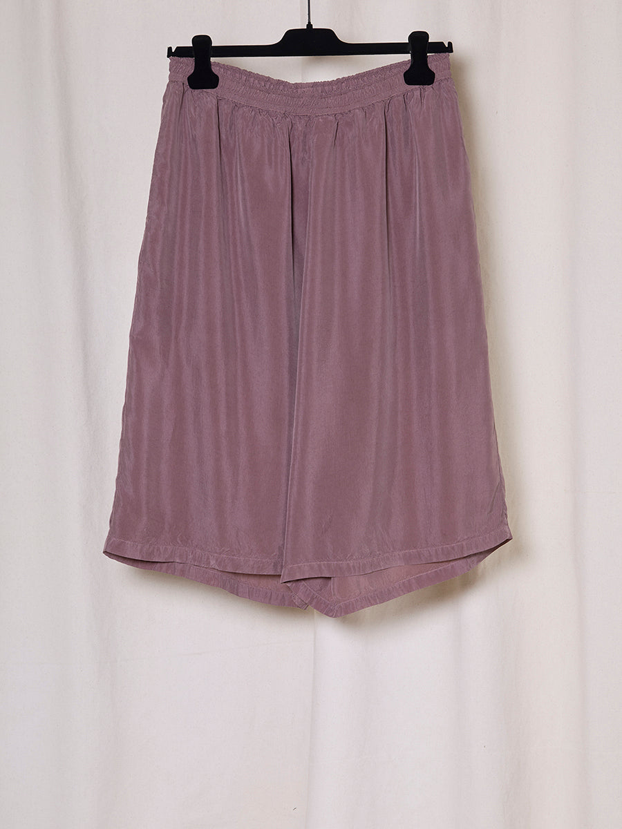 PREORDER S20 NO.259 MERLOT CUPRO SHORT TROUSERS