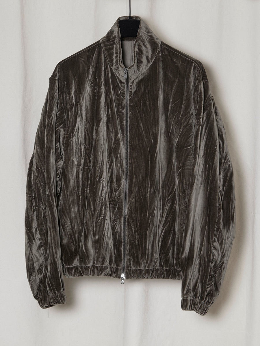 PRE-ORDER S19 NO.261 COTTON VELVET ZIPPER JACKET