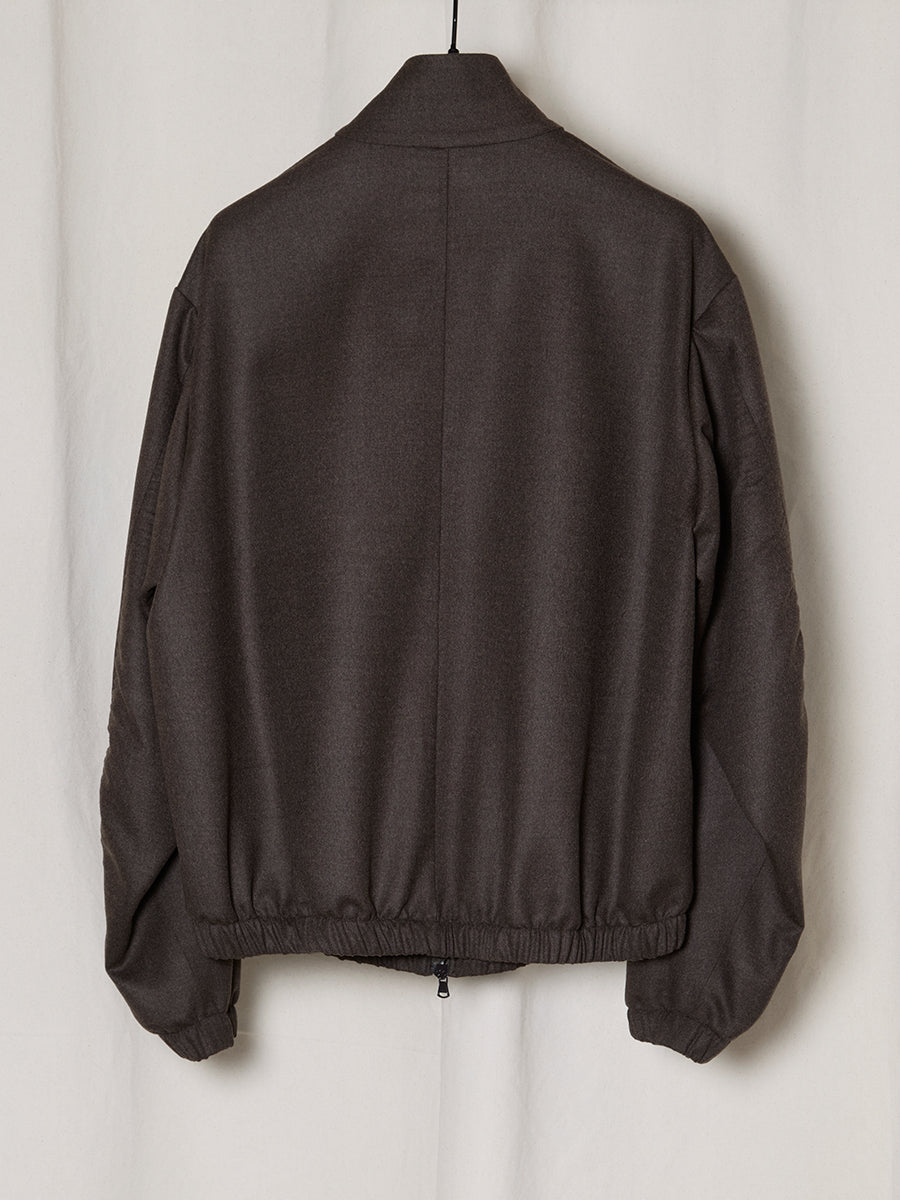 PRE-ORDER S19 NO.261 HEAVY WOOL ZIPPER JACKET