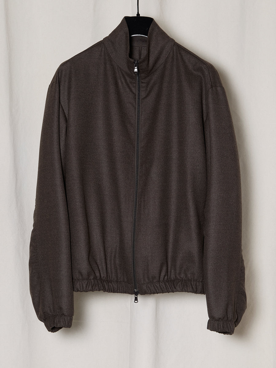 PRE-ORDER S19 NO.261 HEAVY WOOL ZIPPER JACKET
