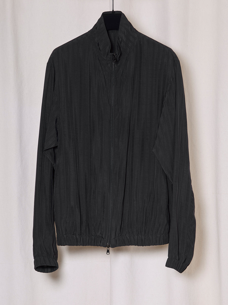 PREORDER S20 NO.261 JACQUARD STRIPE ZIPPER JACKET