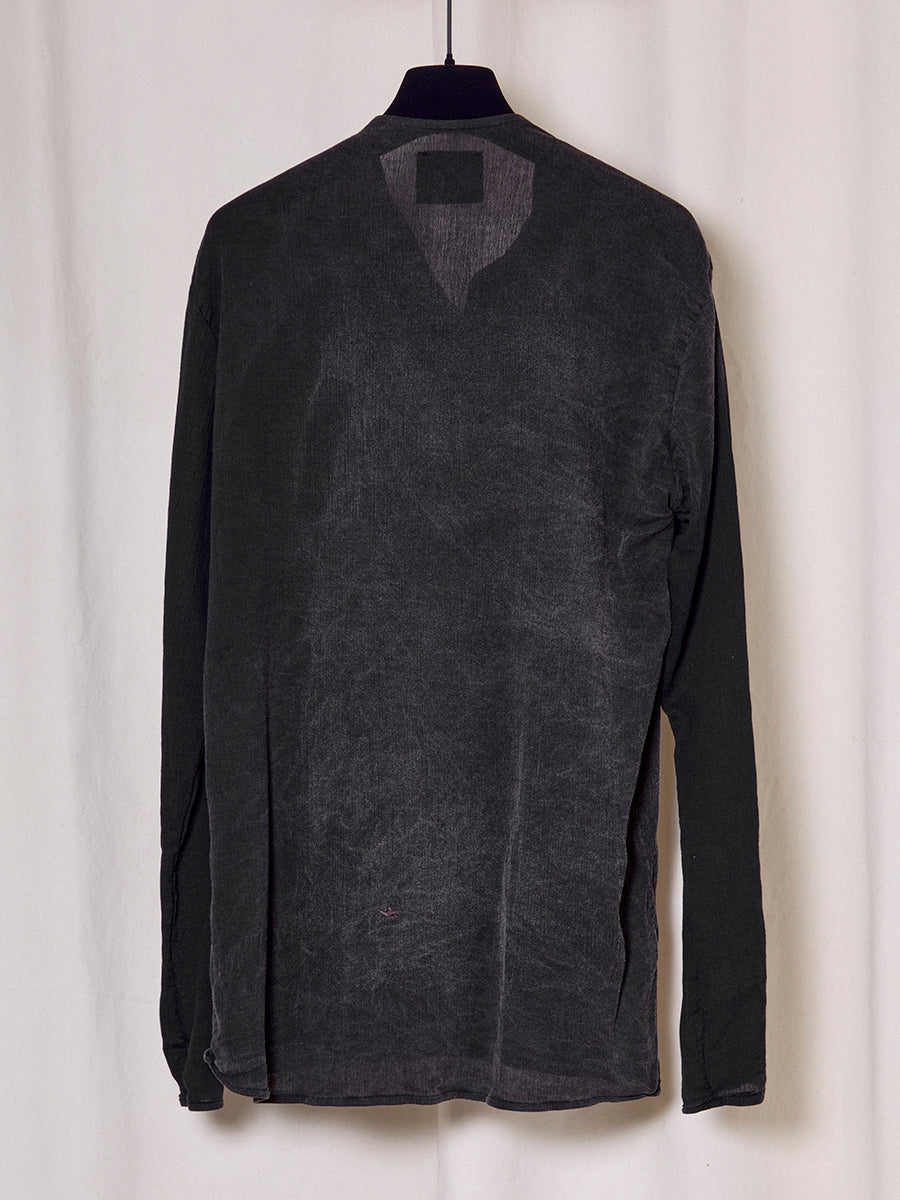 PREORDER S20 NO.262 BROWN STONEWASH COTTON BAMBULA SHIRT