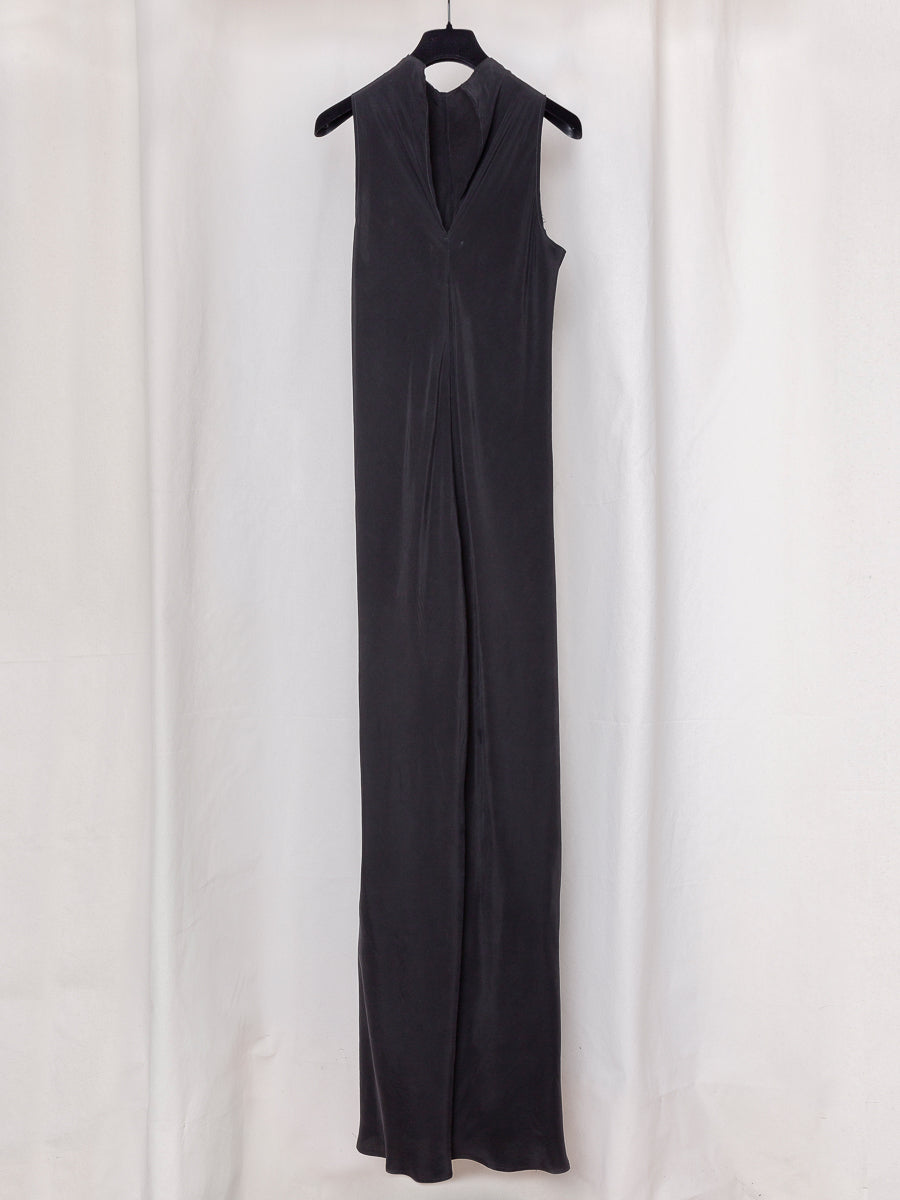 S17 NO.271 CUPRO CENTER SEAMS DRESS