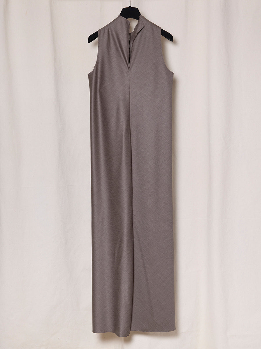 PRE-ORDER S19 NO.271 FINE WOOL CENTER SEAMS DRESS