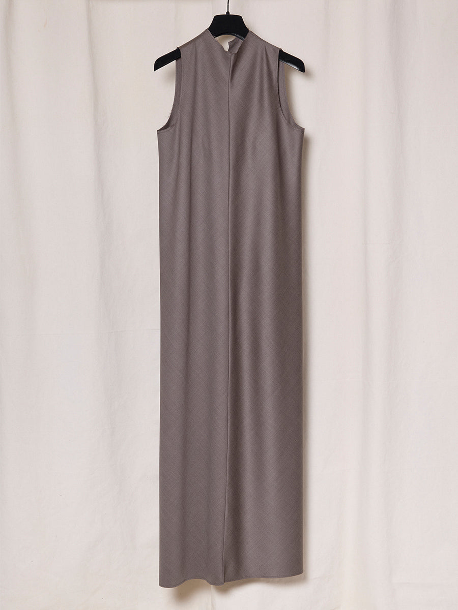 PRE-ORDER S19 NO.271 FINE WOOL CENTER SEAMS DRESS