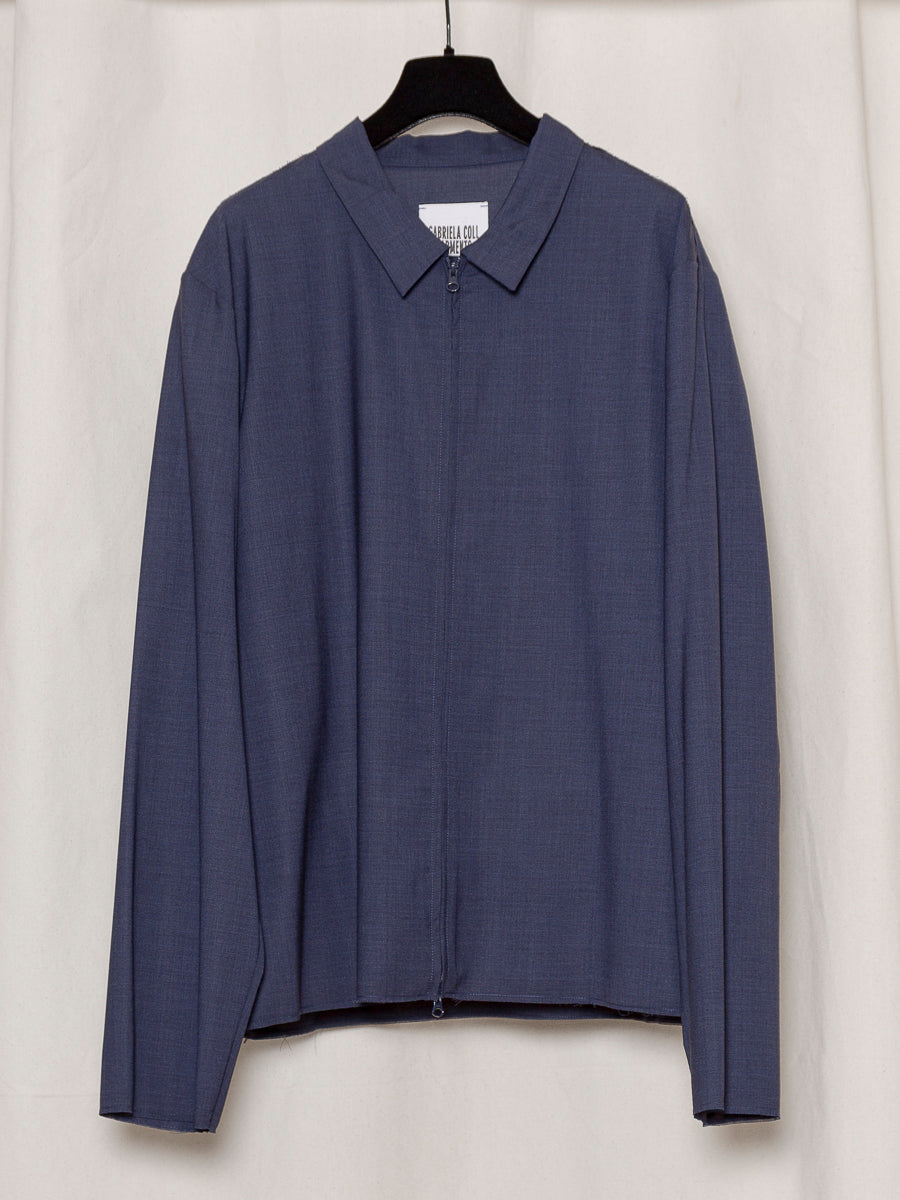 ARCHIVE NO.273 LORO PIANA FINE WOOL ZIPPER JACKET