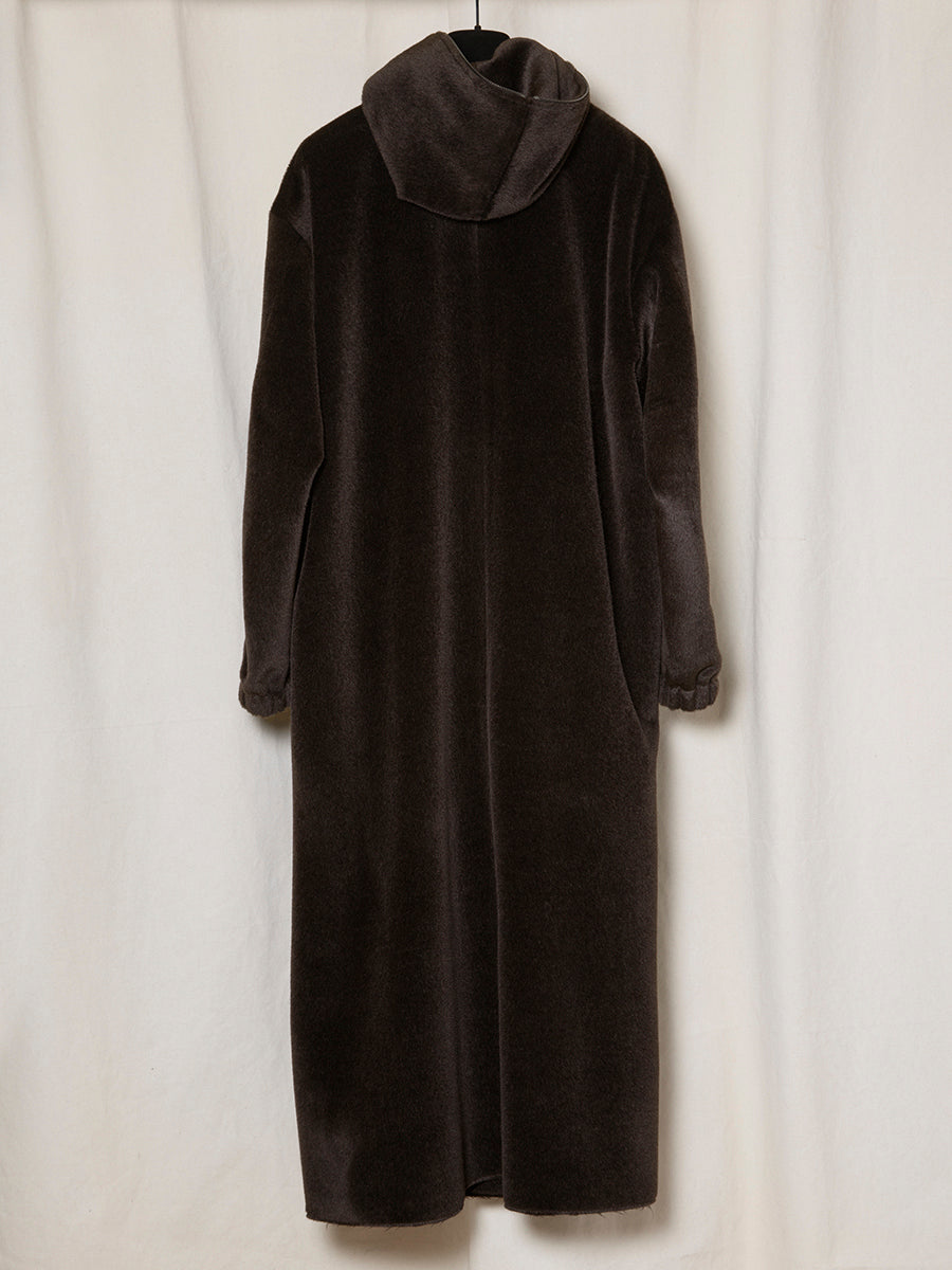 PRE-ORDER S19 NO.275 SURI ALPACA ZIPPER COAT