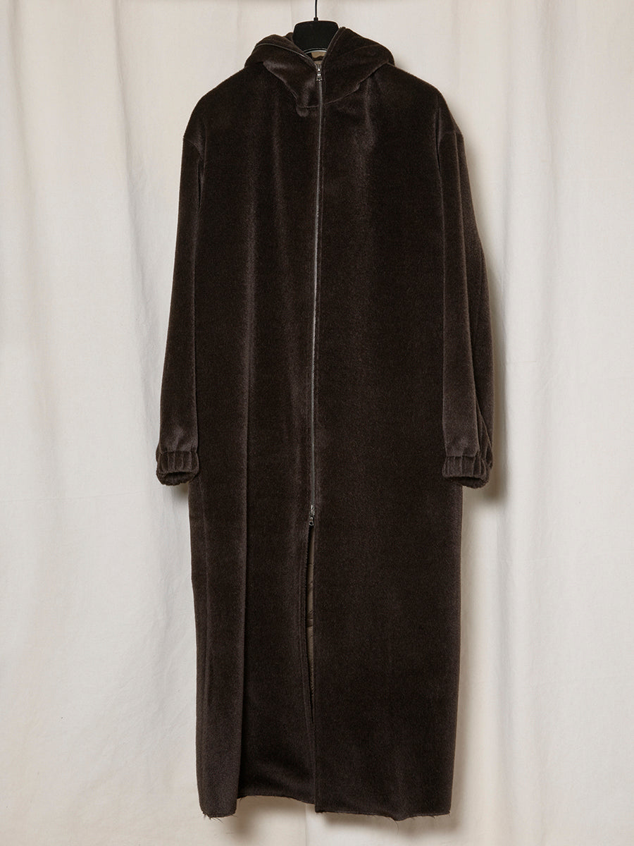 PRE-ORDER S19 NO.275 SURI ALPACA ZIPPER COAT