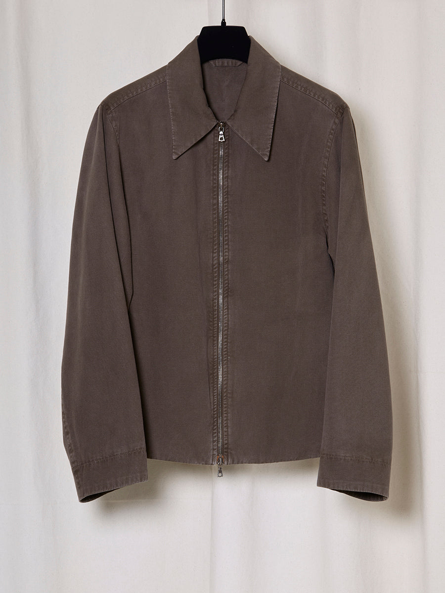 PREORDER S20 NO.285 MUD THIN CANVAS POCKET JACKET