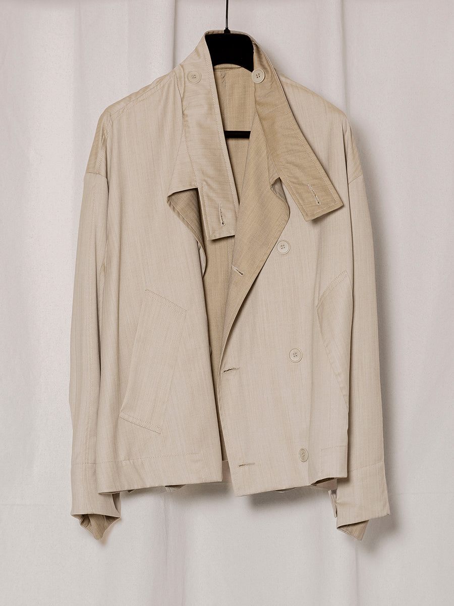 S18 NO.286 RAINSYSTEM CROPPED JACKET