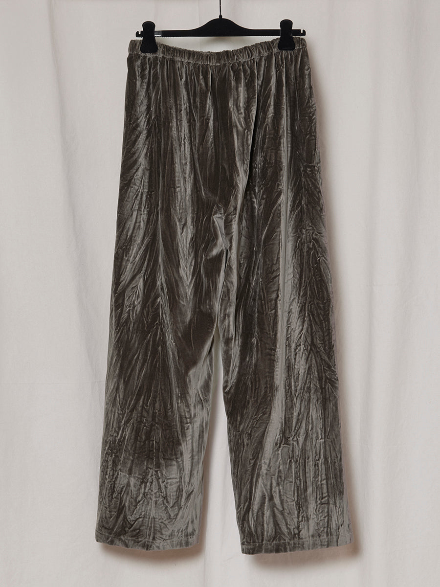 PRE-ORDER S19 NO.287 COTTON VELVET FLAP POCKET TROUSERS