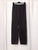 S17 NO.288 BLACK CUPRO DRAWSTRING TROUSERS