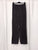 S17 NO.288 BLACK CUPRO DRAWSTRING TROUSERS