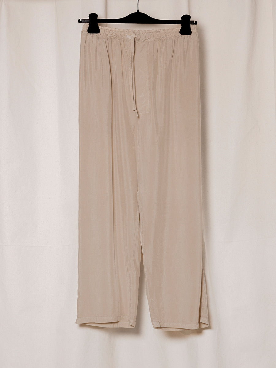 S18 NO.288 CUPRO DRAWSTRING TROUSERS