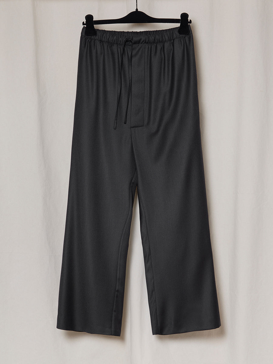 PRE-ORDER S19 NO.288 FINE WOOL DRAWSTRING TROUSERS
