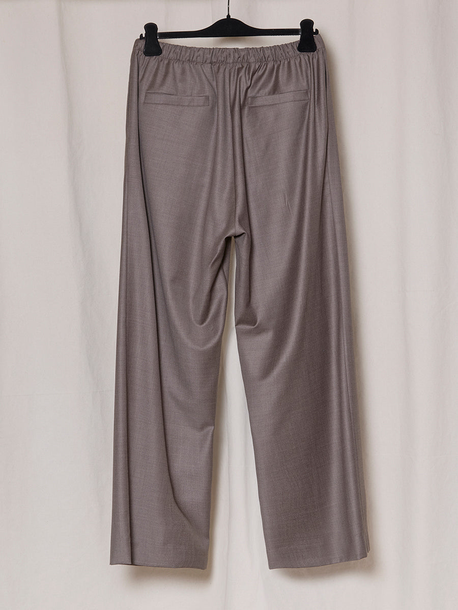 PRE-ORDER S19 NO.288 FINE WOOL DRAWSTRING TROUSERS