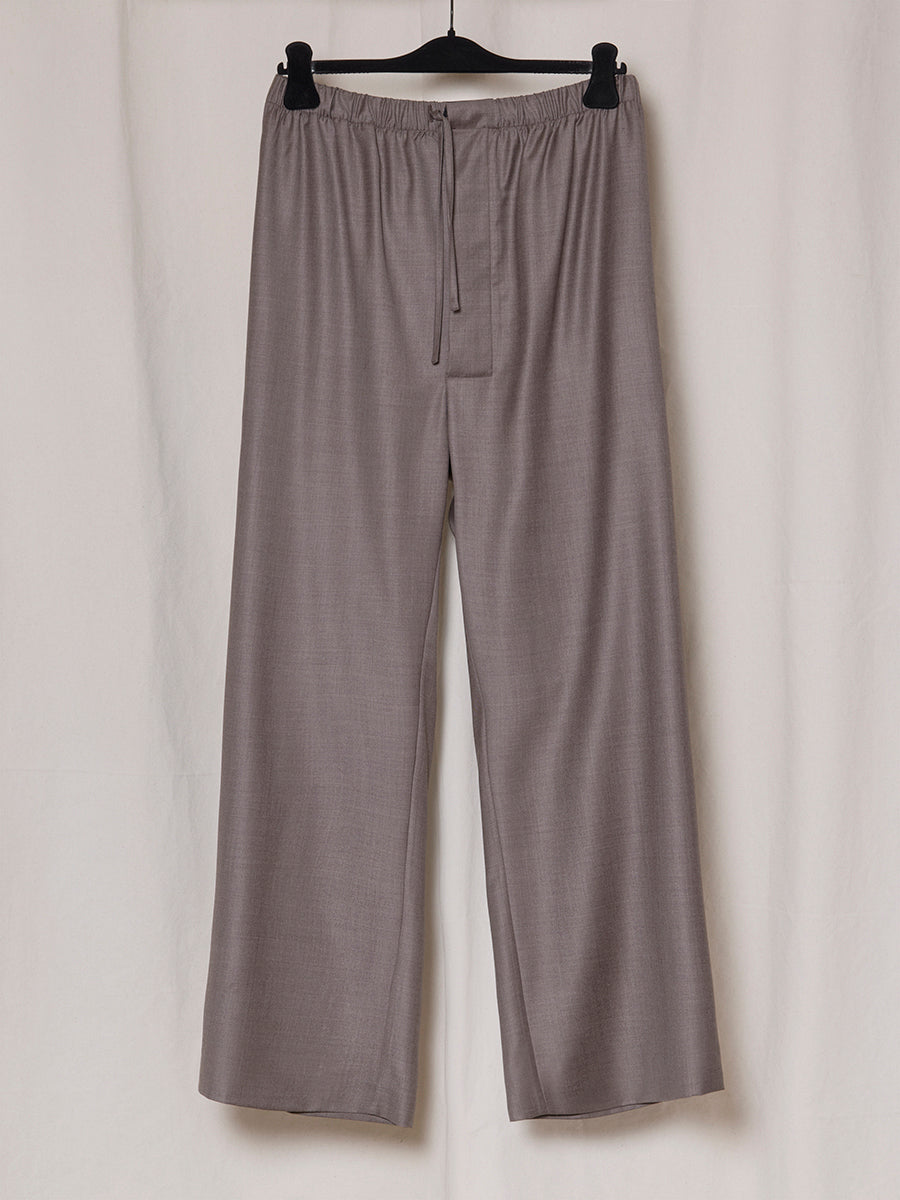 PRE-ORDER S19 NO.288 FINE WOOL DRAWSTRING TROUSERS