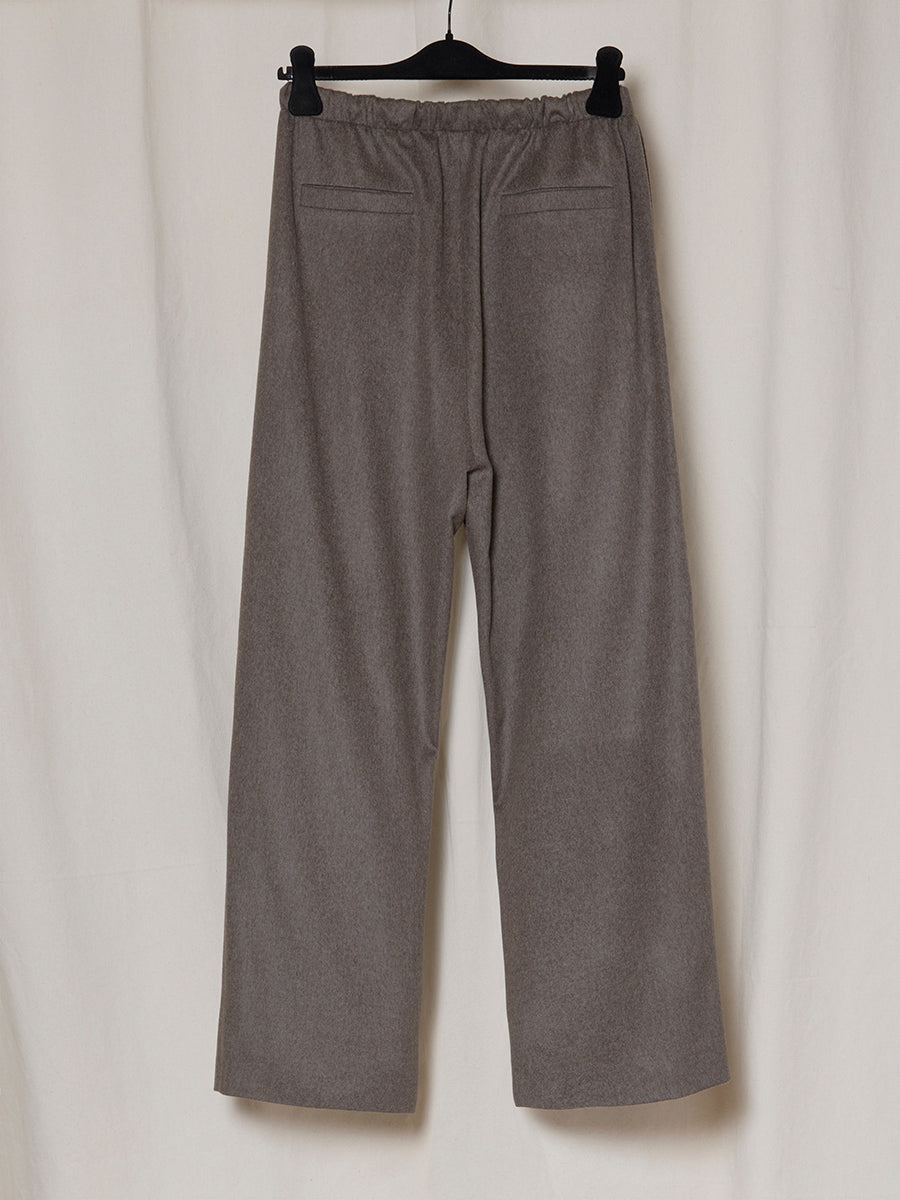 PRE-ORDER S19 NO.288 HEAVY WOOL DRAWSTRING TROUSERS