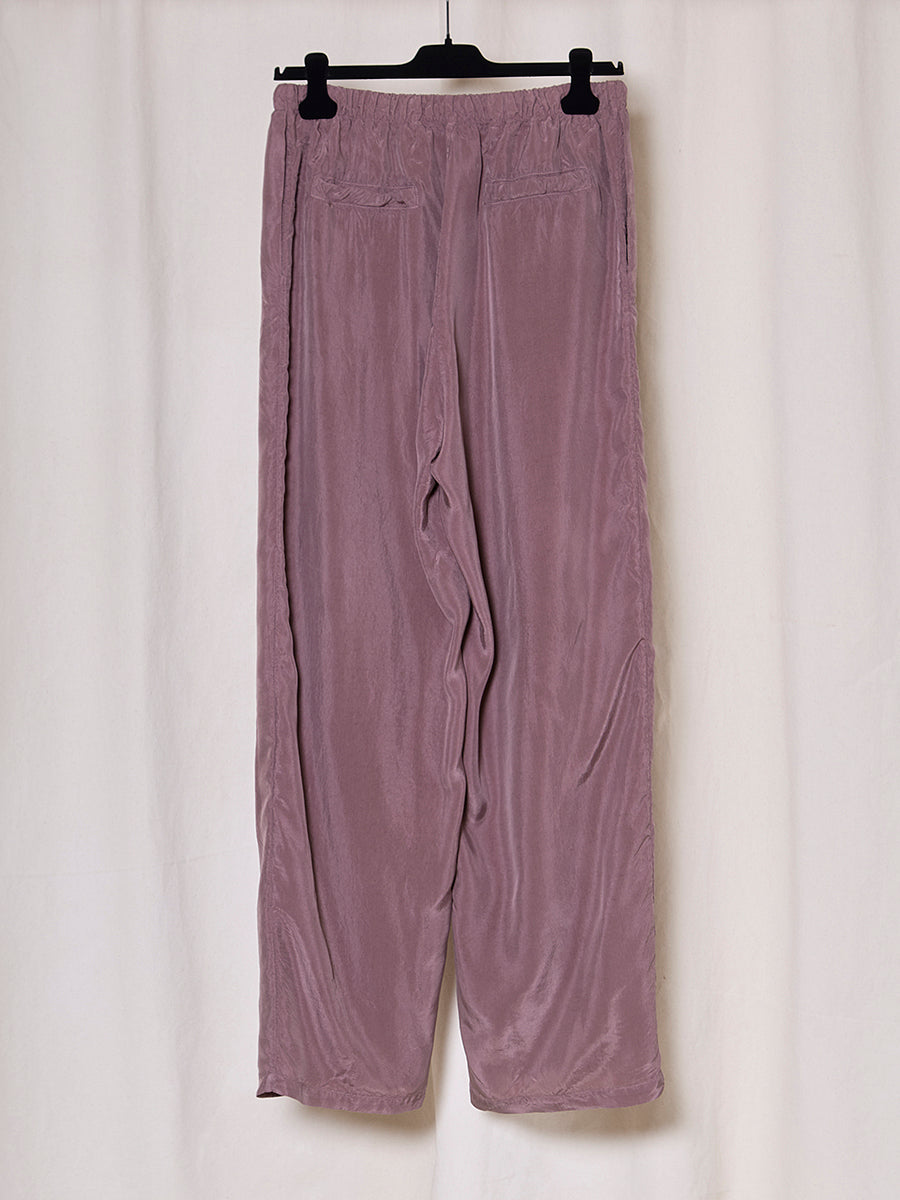 PREORDER S20 NO.288 MERLOT DRAWSTRING TROUSERS