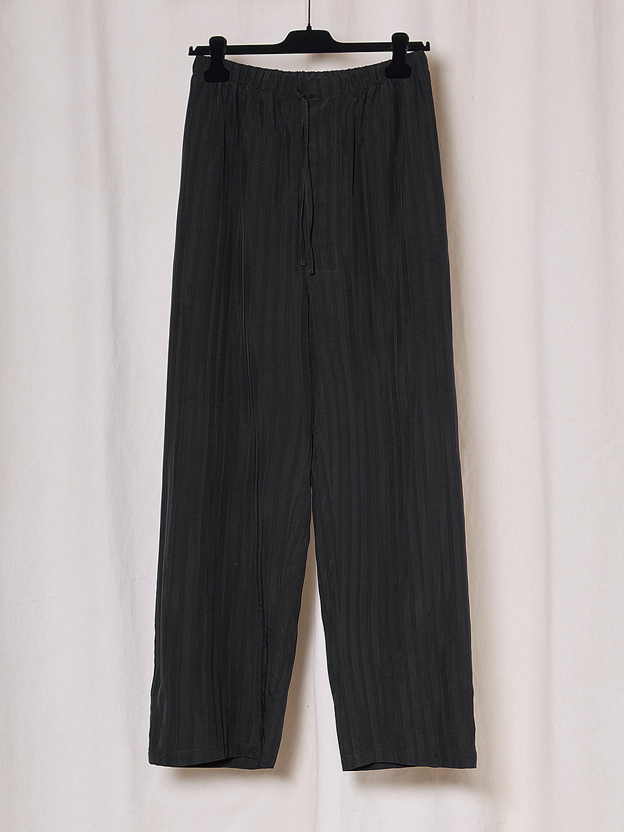 PREORDER S20 NO.288 JACQUARD STRIPE DRAWSTRING TROUSERS
