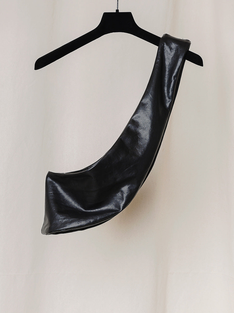 PREORDER S20 NO.297 BLACK LEATHER SMALL CROSSED