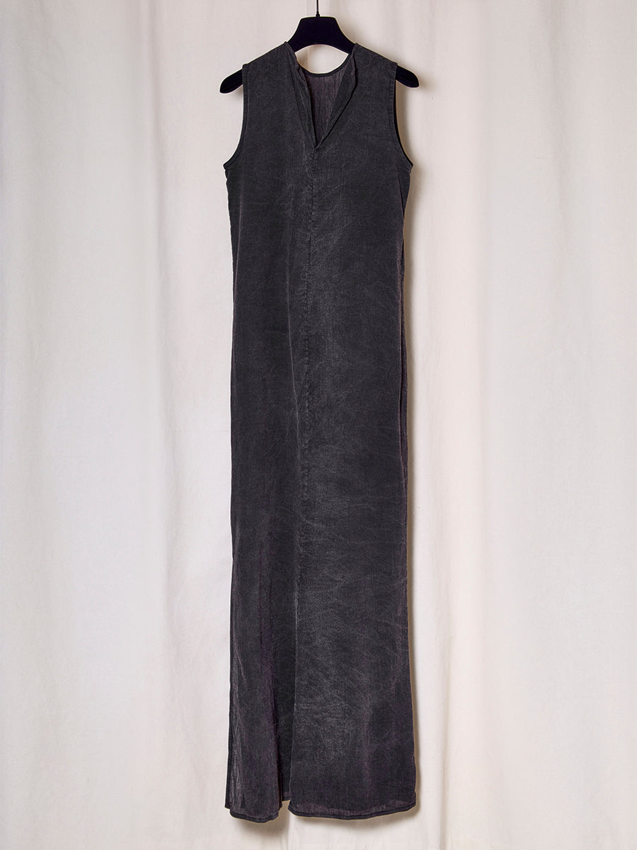 PREORDER S20 NO.298 COTTON BAMBULA SLIT DRESS