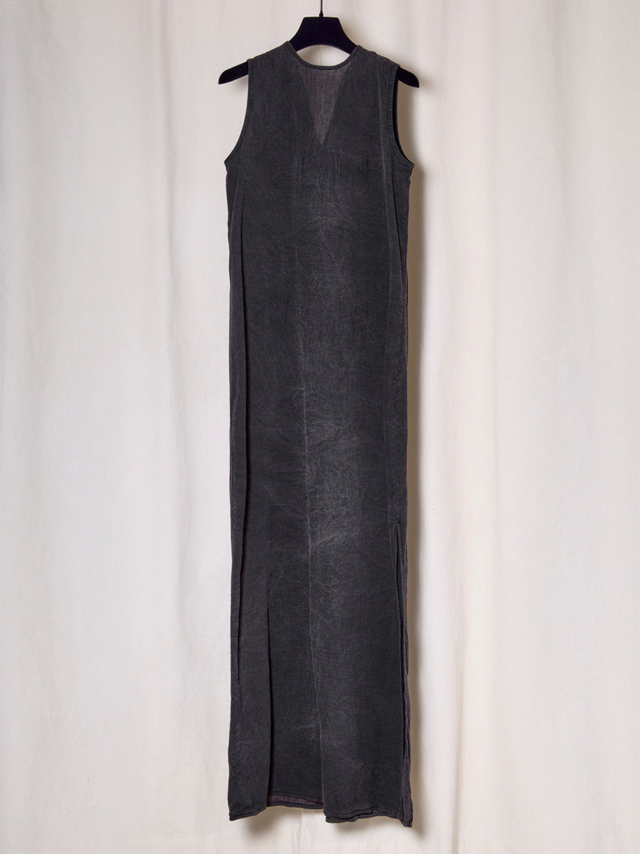PREORDER S20 NO.298 COTTON BAMBULA SLIT DRESS