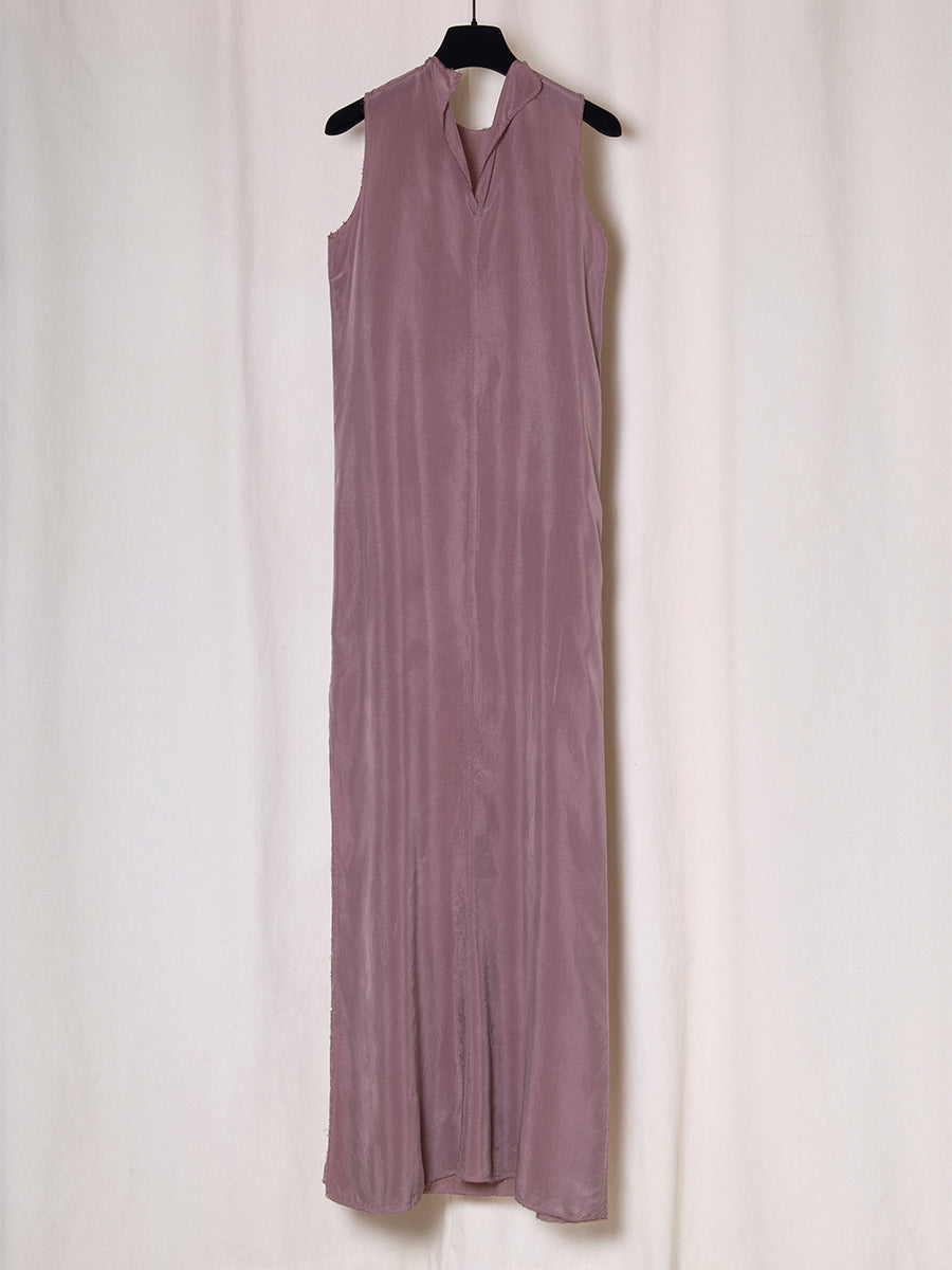 PREORDER S20 NO.298 CUPRO SLIT DRESS