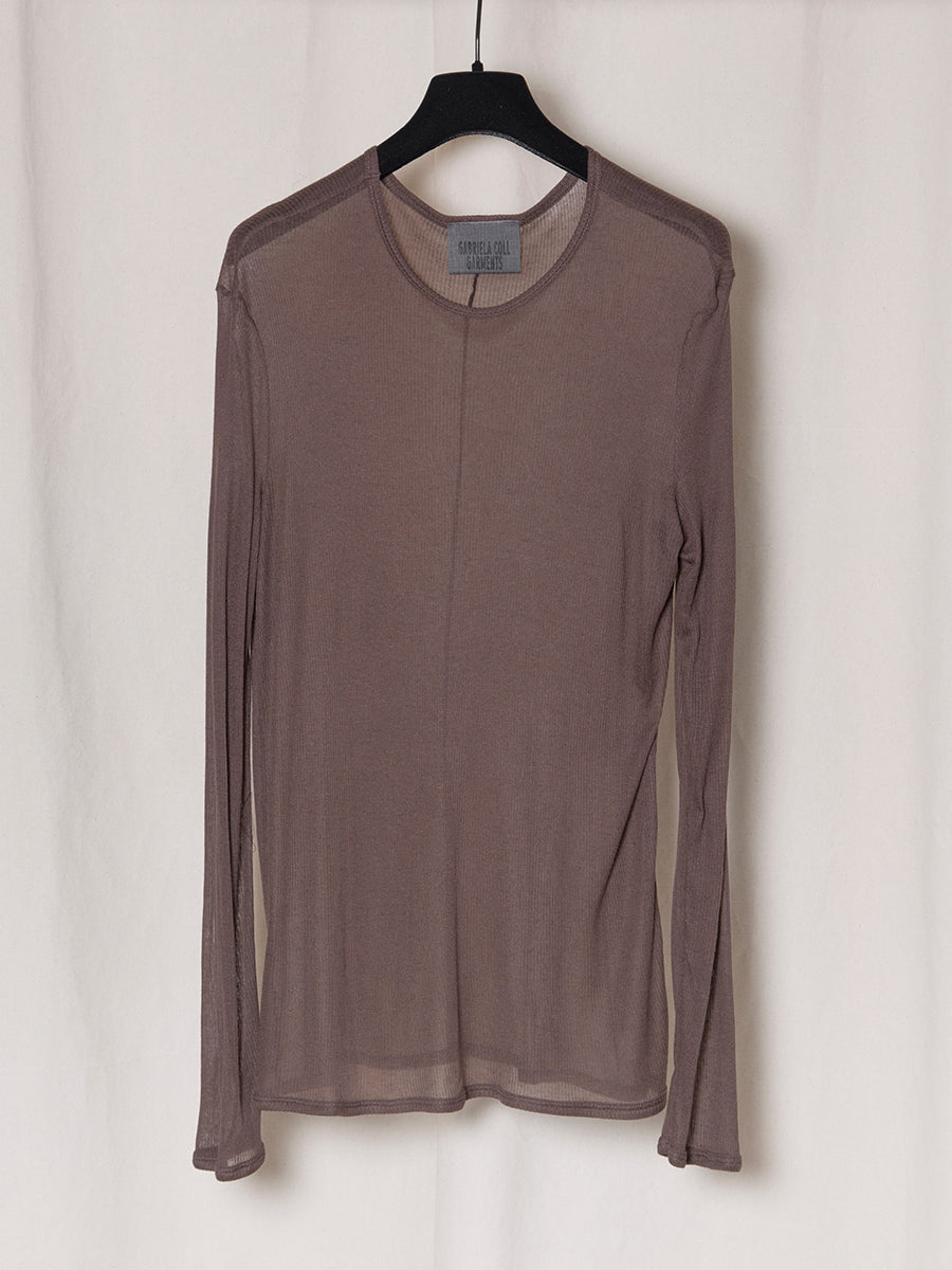 PRE-ORDER S19 NO.300 RIB JERSEY TOP