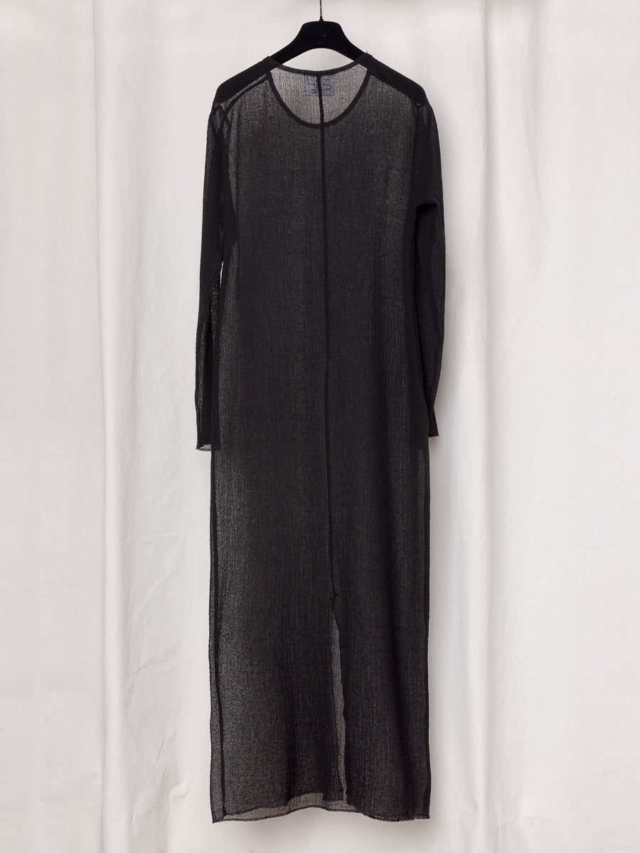 S17 NO.301 WOOL CRUSHED DRESS