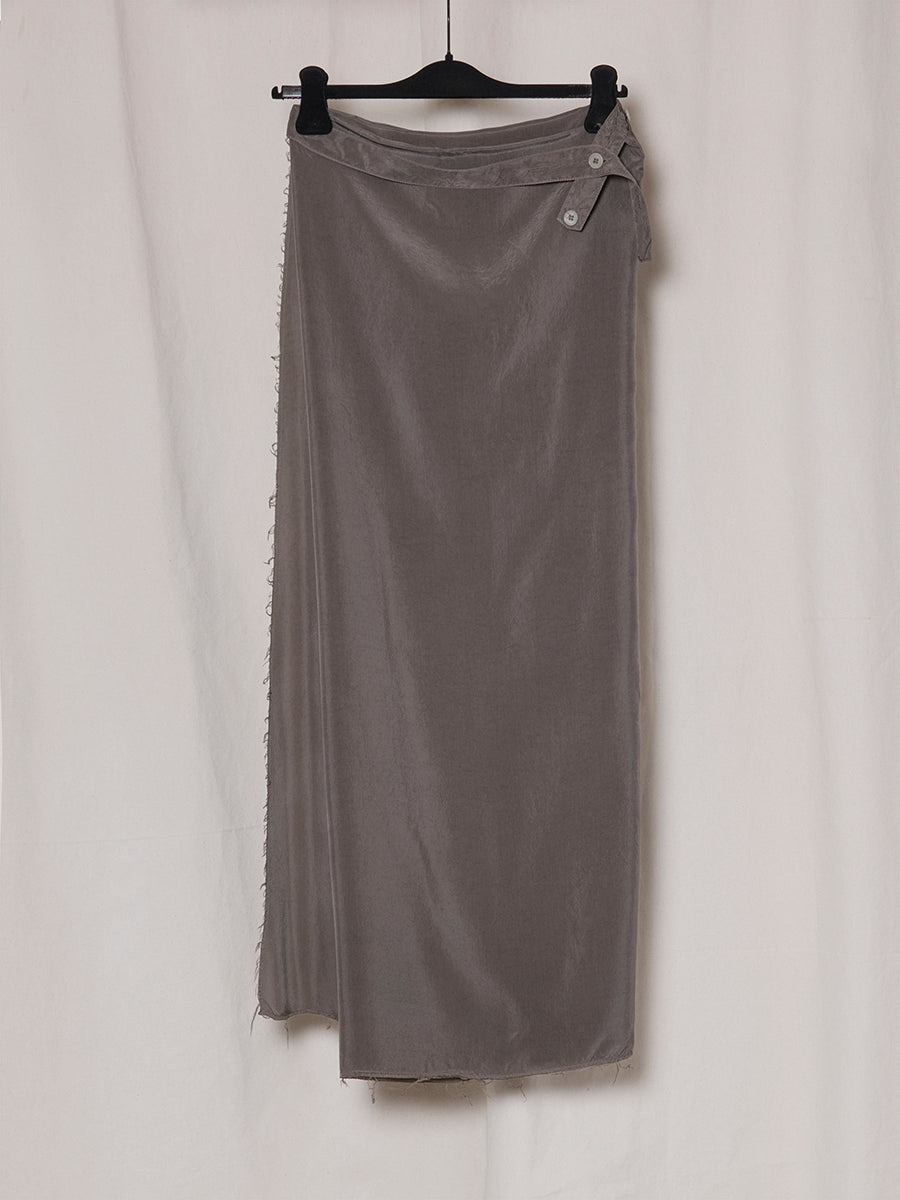PRE-ORDER S19 NO.304 CUPRO WRAP SKIRT