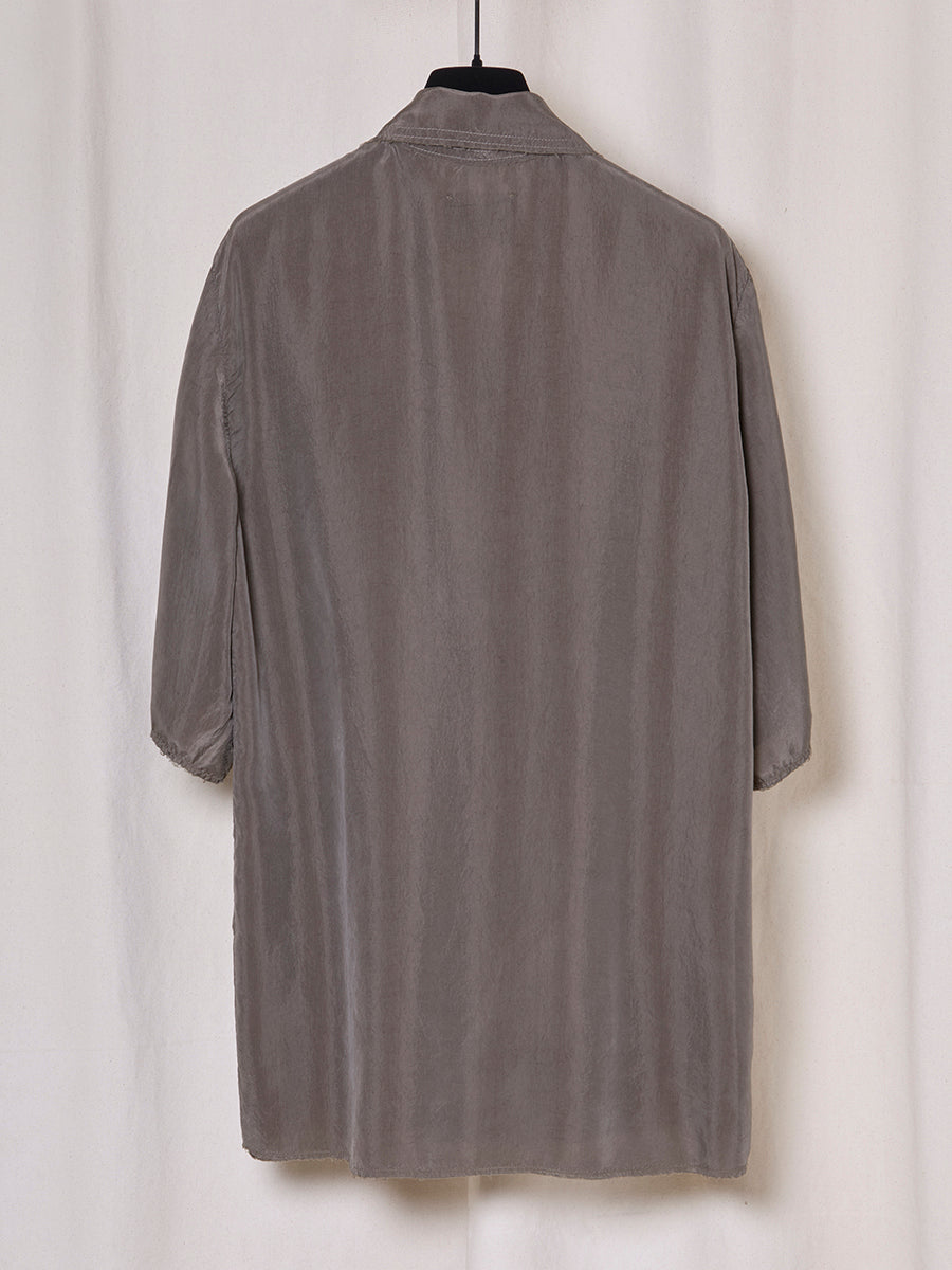 PREORDER S20 NO.307 CUPRO DROP COLLAR SHORT SLEEVE SHIRT