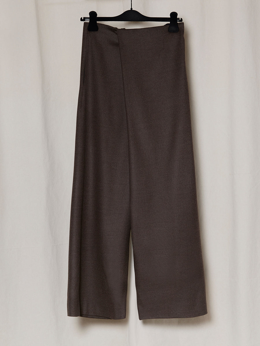 PRE-ORDER S19 NO.310 HEAVY WOOL CROSSED TROUSERS
