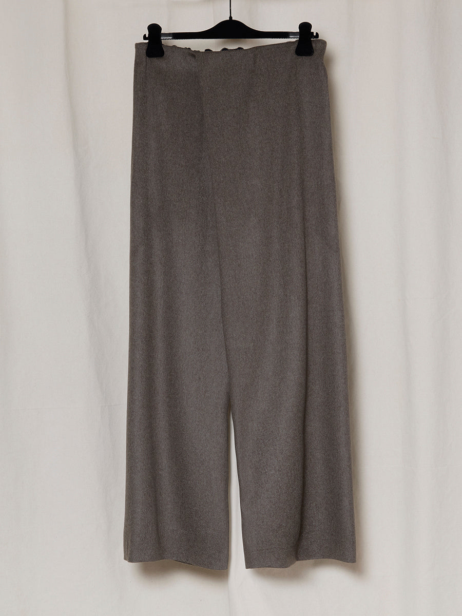 PRE-ORDER S19 NO.310 HEAVY WOOL CROSSED TROUSERS