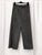 S17 NO.310 GREEN HEAVY WOOL CROSSED TROUSERS