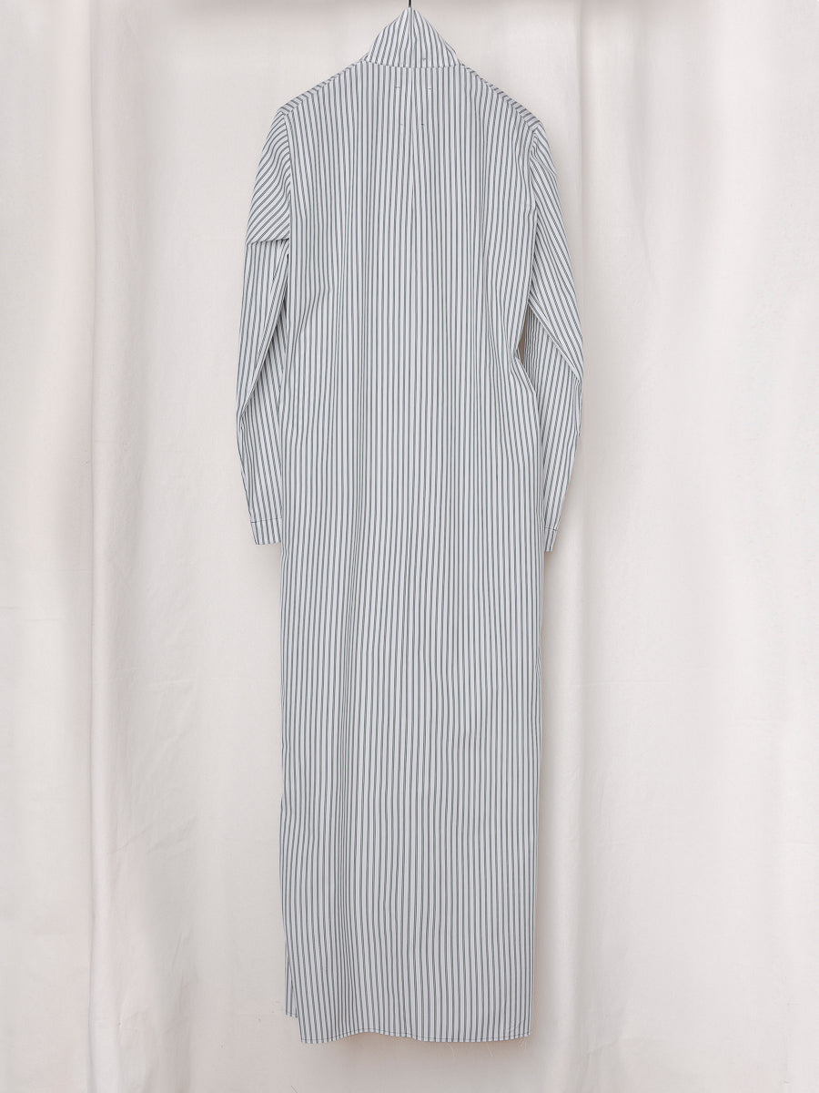 S17 NO.324 POPLIN ZIPPER LONG SHIRT