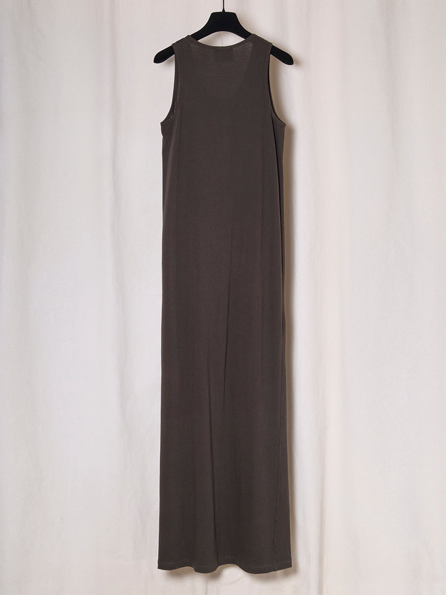 PREORDER S20 NO.327 ORGANIC COTTON TANK DRESS