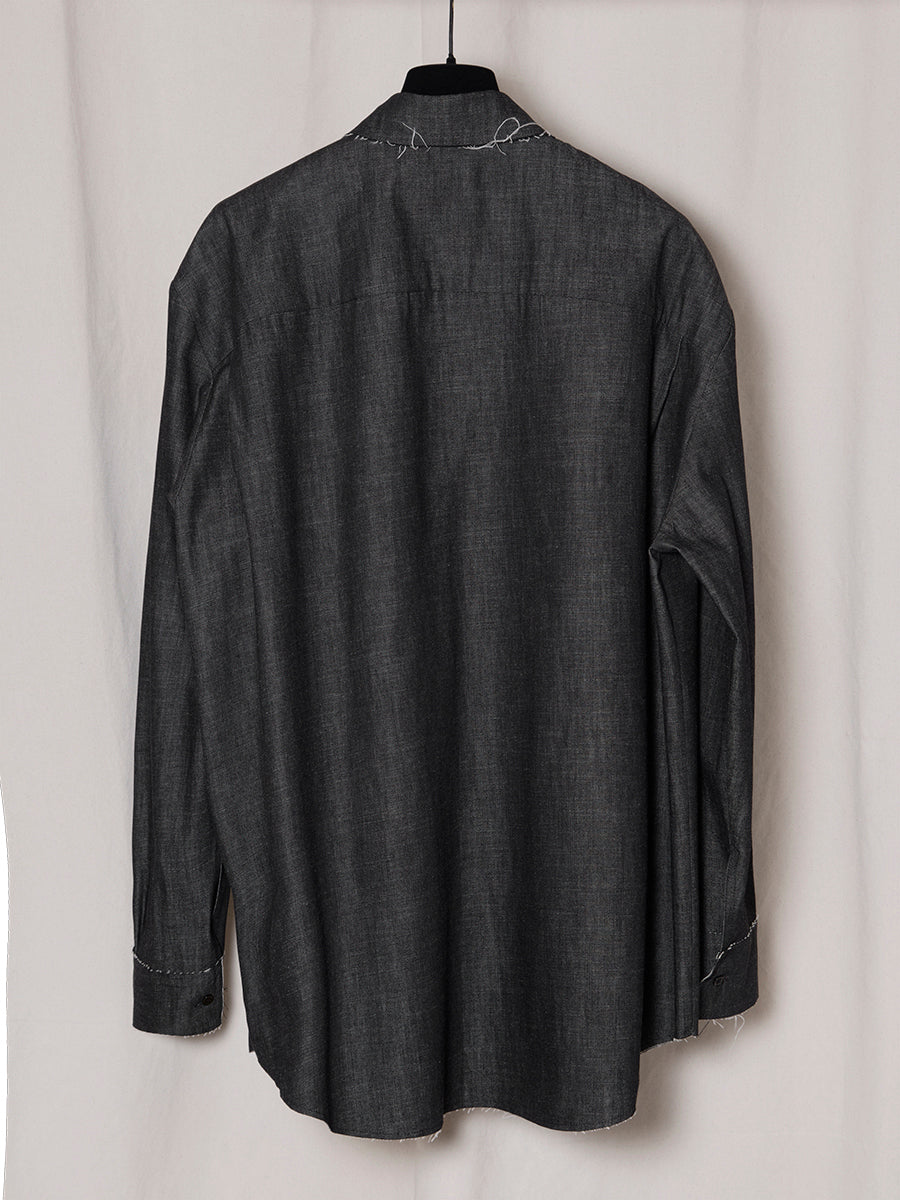 PRE-ORDER S19 NO.328 DENIM OVERSIZED SHIRT