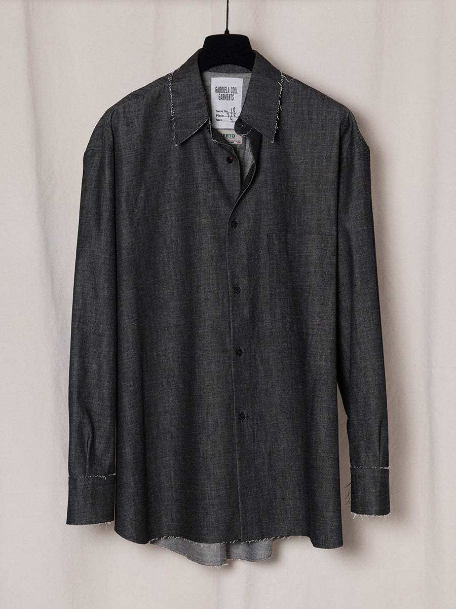 PRE-ORDER S19 NO.328 DENIM OVERSIZED SHIRT