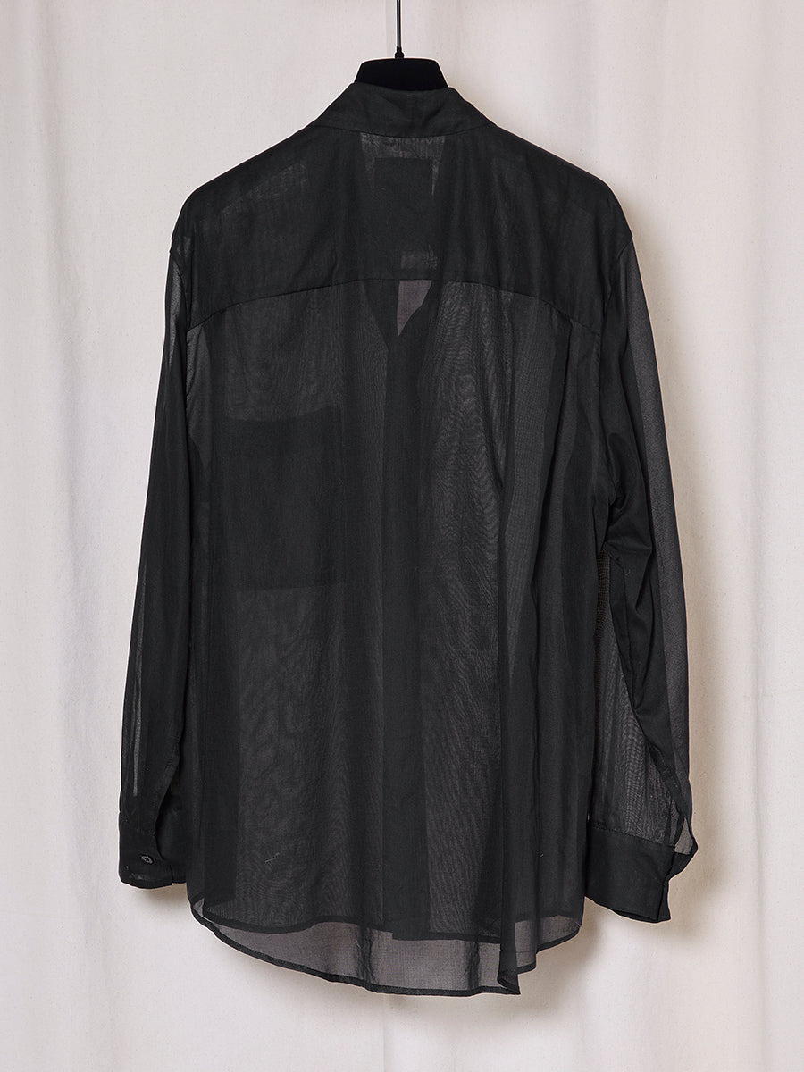 PREORDER S20 NO.328 COTTON VOILE OVERSIZED SHIRT