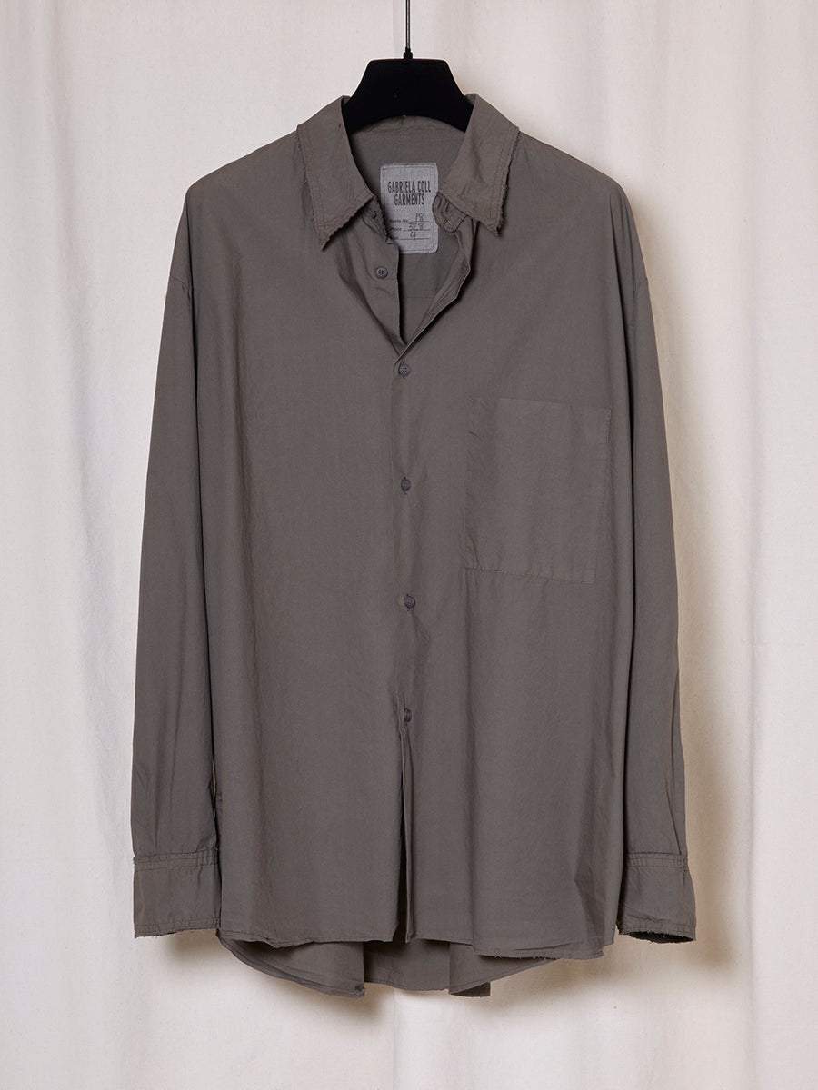 PREORDER S20 NO.328 DUST POPLIN OVERSIZED SHIRT