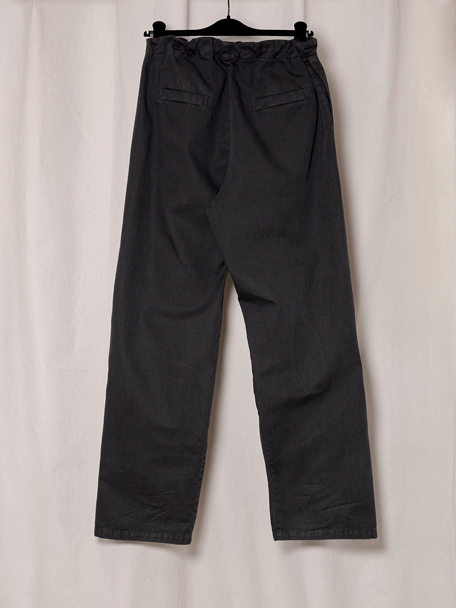 S18 NO.329 THIN CANVAS ADJUSTABLE TROUSERS
