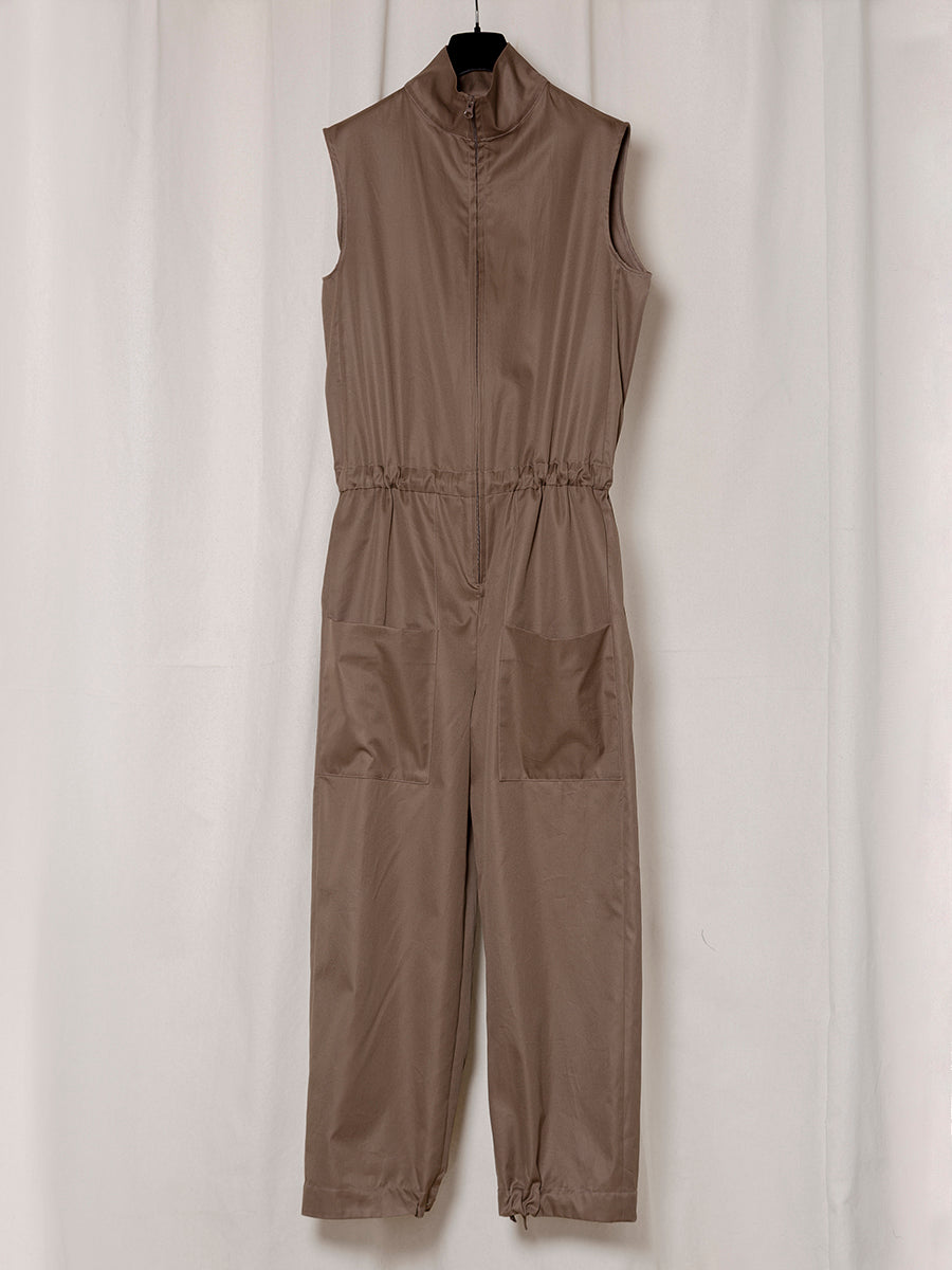 S18 NO.336 GABARDINE ZIPPER OVERALL