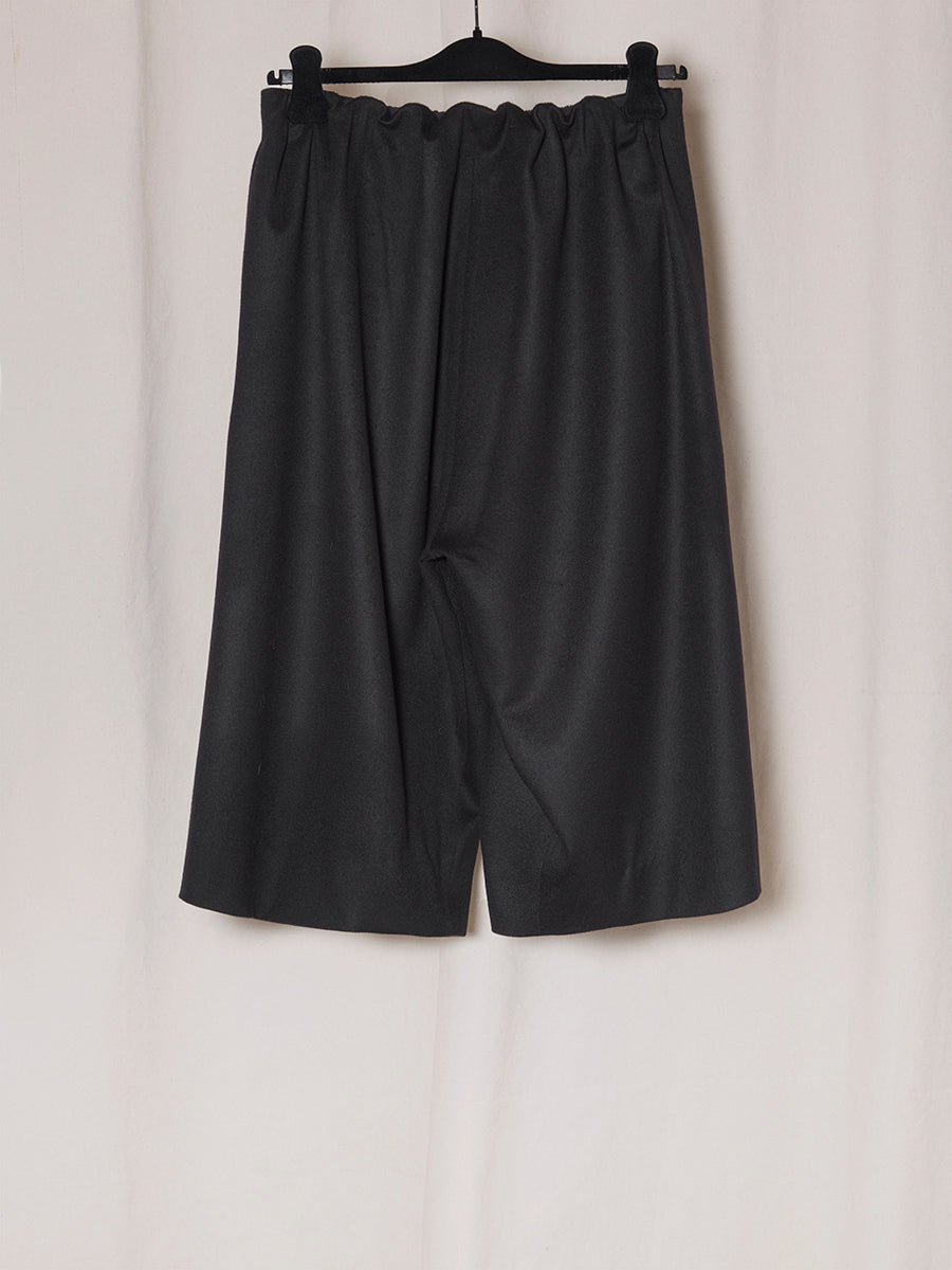 PRE-ORDER S19 NO.342 HEAVY WOOL CROSSED SHORT TROUSERS