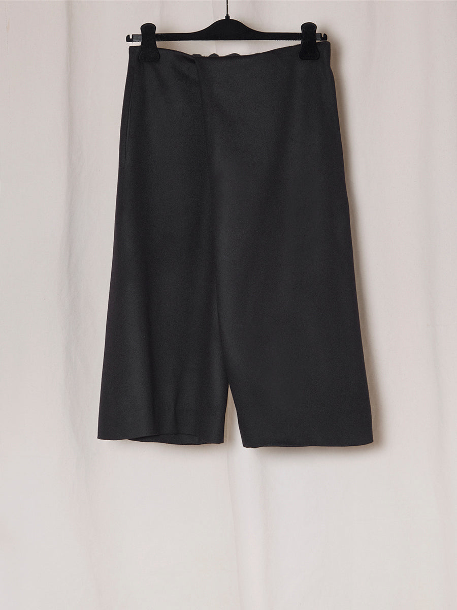 PRE-ORDER S19 NO.342 HEAVY WOOL CROSSED SHORT TROUSERS
