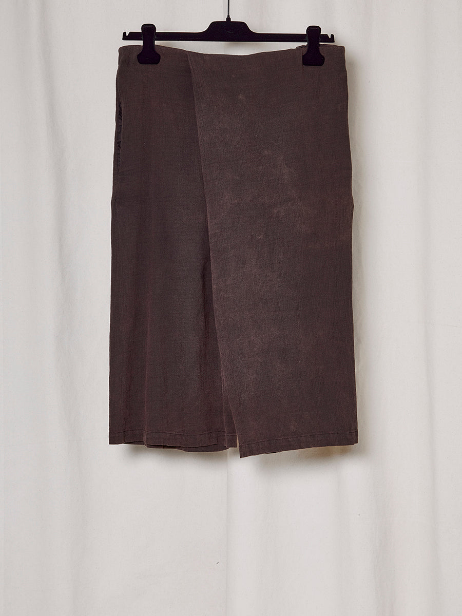PREORDER S20 NO.342 COTTON BAMBULA CROSSED SHORT TROUSERS