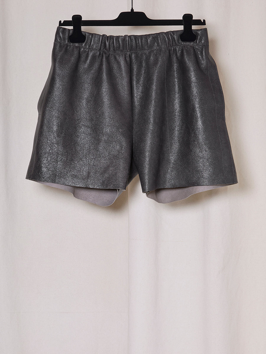 PREORDER S20 NO.358 LEATHER RUGBY SHORT TROUSERS