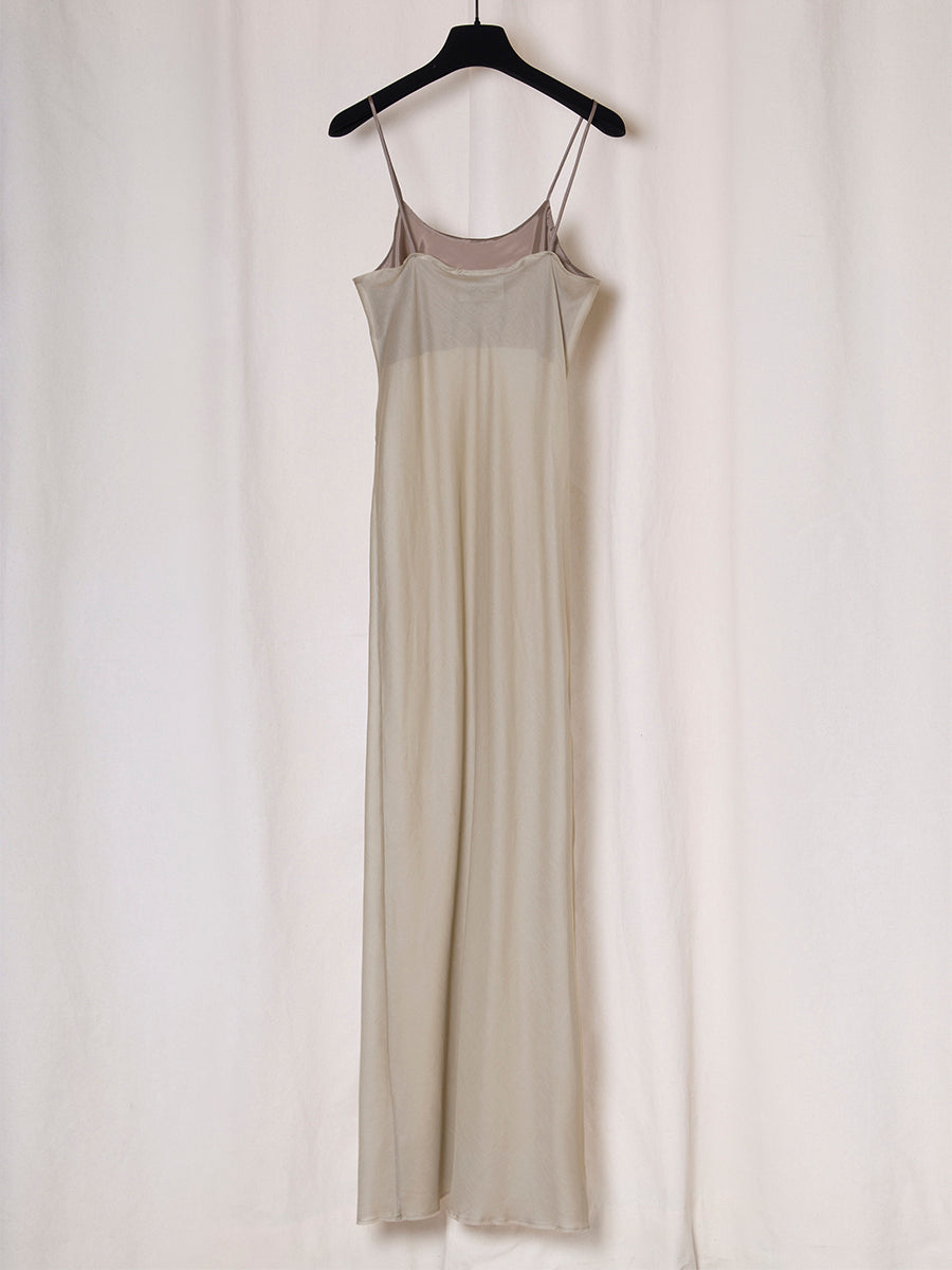 PREORDER S20 NO.360 COTTON VOILE STRAP DRESS