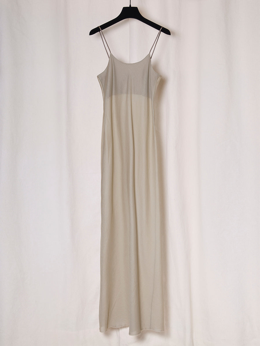 PREORDER S20 NO.360 COTTON VOILE STRAP DRESS